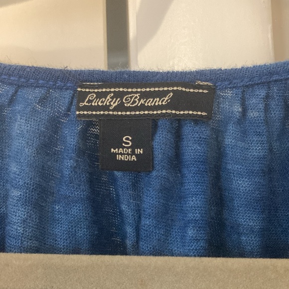 Lucky Brand Size Small Blouse - Picture 3 of 3